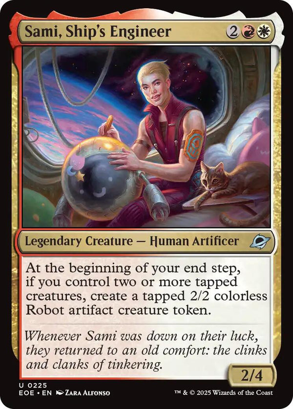 Sami, Ship's Engineer [EOE - 225] - Cartes Sportives Rive Sud