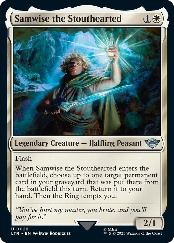 Samwise the Stouthearted [LTR - 28] - Cartes Sportives Rive Sud
