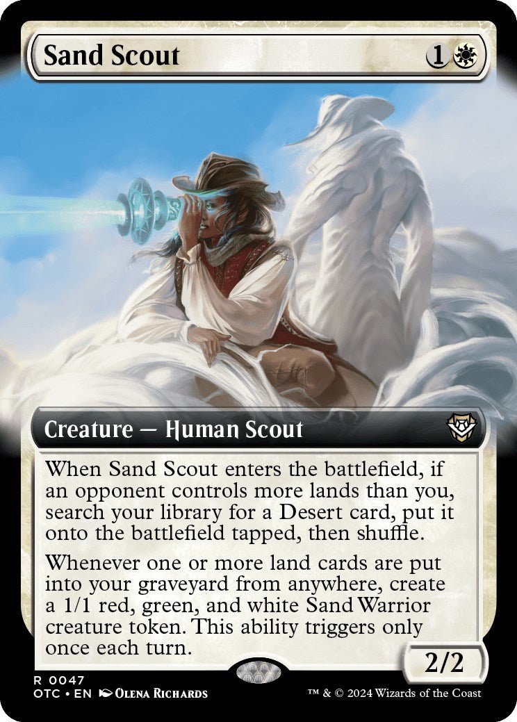Sand Scout (Extended Art) [OTC - 47] - Cartes Sportives Rive Sud