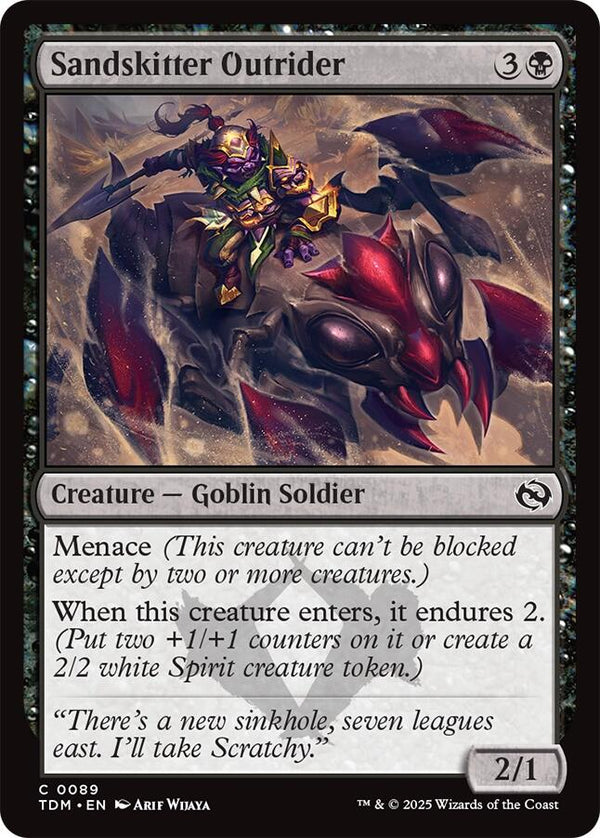 Sandskitter Outrider - Cartes Sportives Rive Sud