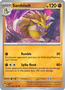 Sandslash [MEW - 028/165] - Cartes Sportives Rive Sud