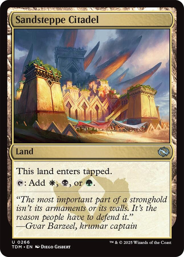 Sandsteppe Citadel [TDM - 266] - Cartes Sportives Rive Sud