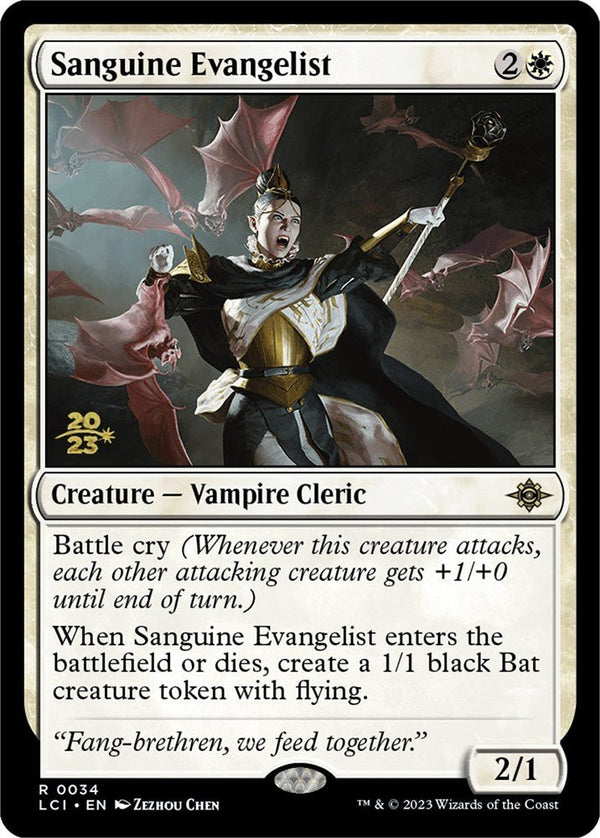 Sanguine Evangelist [PRE - 34] - Cartes Sportives Rive Sud