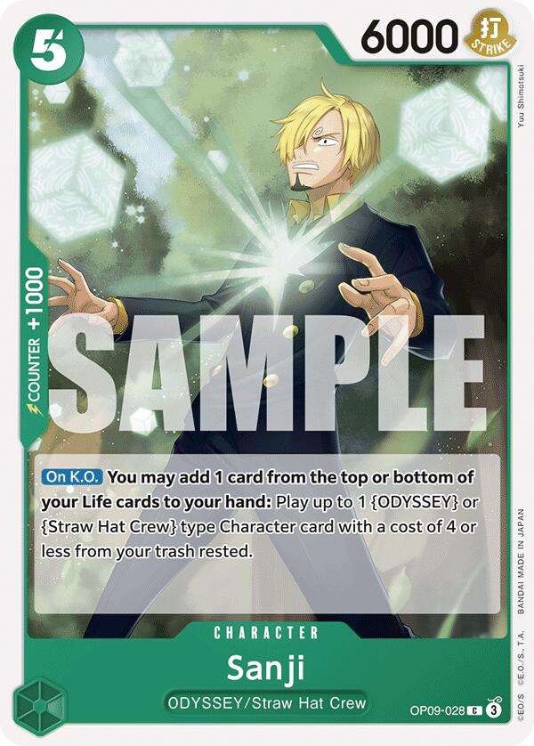 Sanji (028) [OP09 - OP09 - 028] - Cartes Sportives Rive Sud