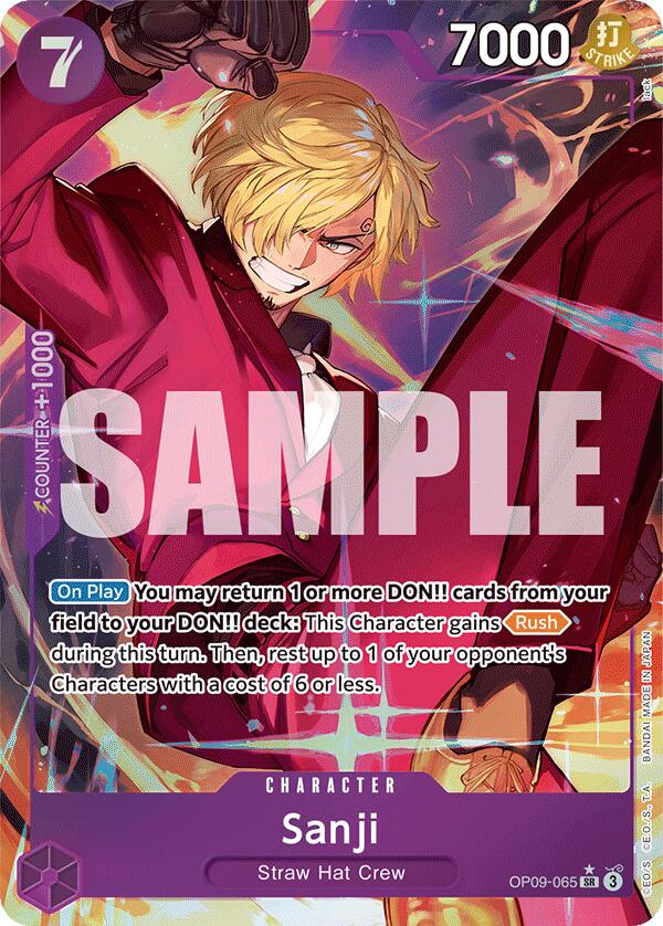 Sanji (065) (Parallel) [OP09 - OP09 - 065] - Cartes Sportives Rive Sud