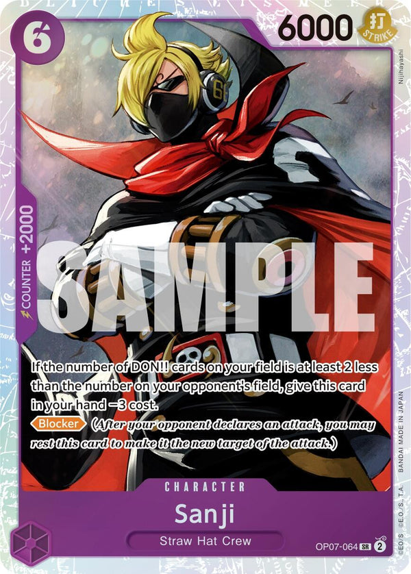 Sanji [OP07 - 064] - Cartes Sportives Rive Sud