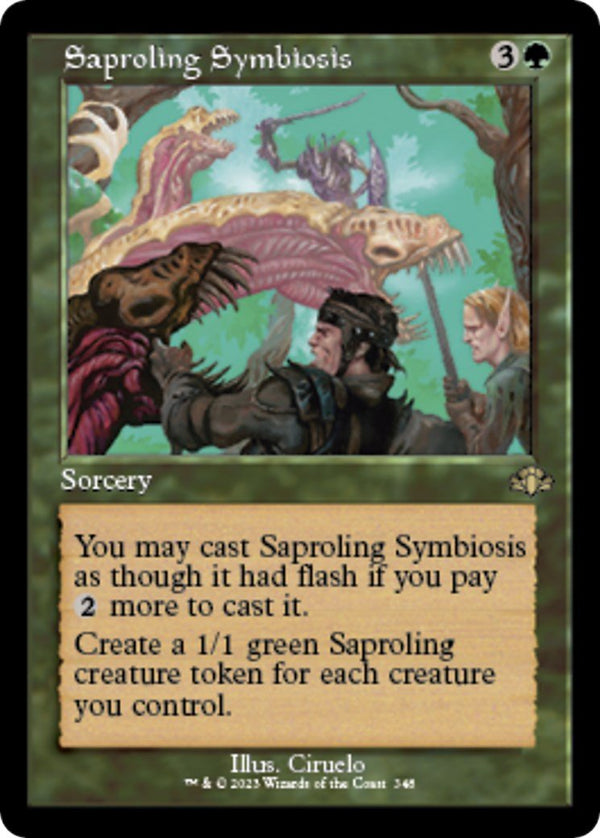 Saproling Symbiosis (Retro Frame) [DMR - 348] - Cartes Sportives Rive Sud