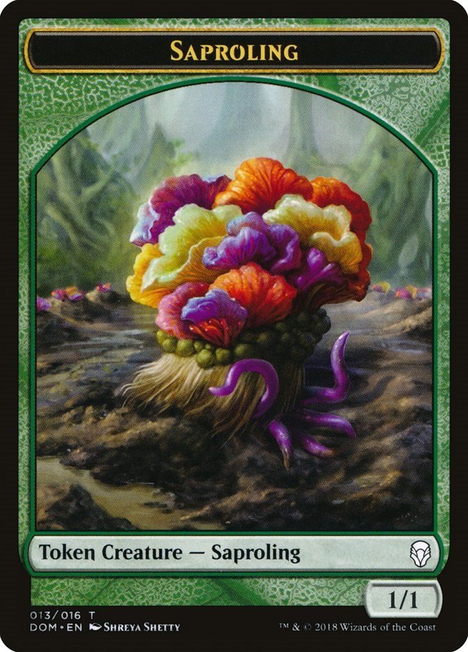 Saproling Token (013) [DOM - 13] - Cartes Sportives Rive Sud