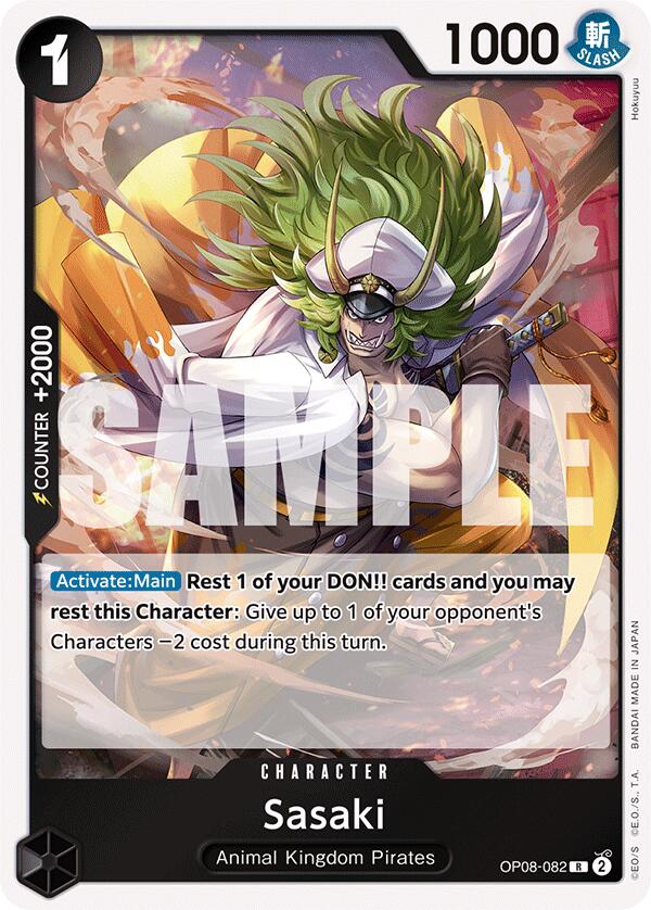 Sasaki [OP08 - OP08 - 082] - Cartes Sportives Rive Sud