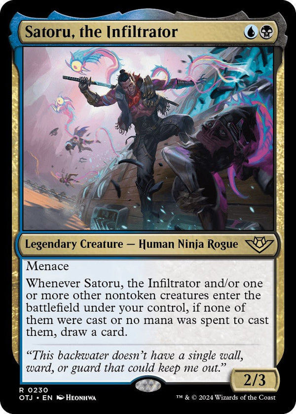 Satoru, the Infiltrator [OTJ - 230] - Cartes Sportives Rive Sud