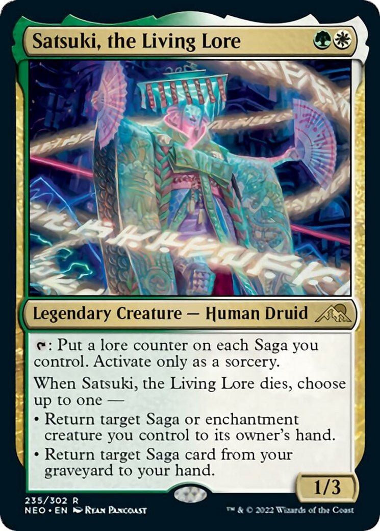 Satsuki, the Living Lore [NEO - 235] - Cartes Sportives Rive Sud
