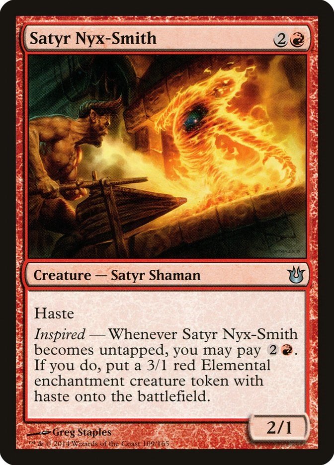 Satyr Nyx - Smith [BNG - 109] - Cartes Sportives Rive Sud