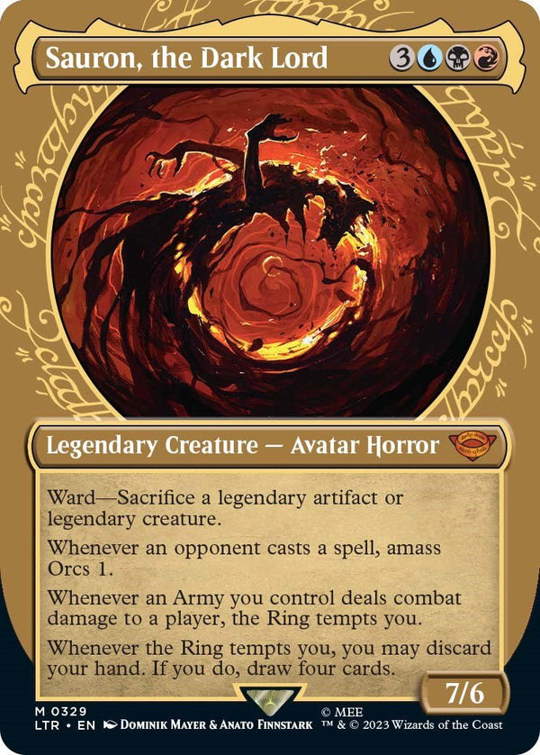 Sauron, the Dark Lord (Showcase) [LTR - 329] - Cartes Sportives Rive Sud