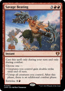 Savage Beating [CMM - 252] - Cartes Sportives Rive Sud