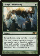 Savage Summoning [M14 - 194] - Cartes Sportives Rive Sud