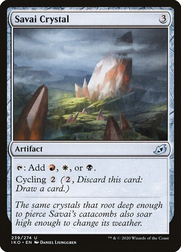Savai Crystal [IKO - 239] - Cartes Sportives Rive Sud