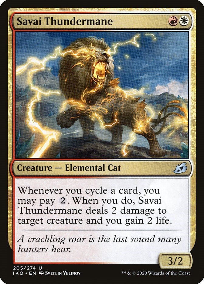 Savai Thundermane [IKO - 205] - Cartes Sportives Rive Sud