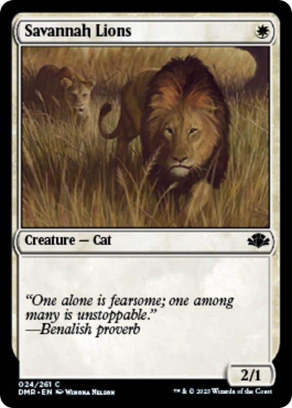 Savannah Lions [DMR - 24] - Cartes Sportives Rive Sud