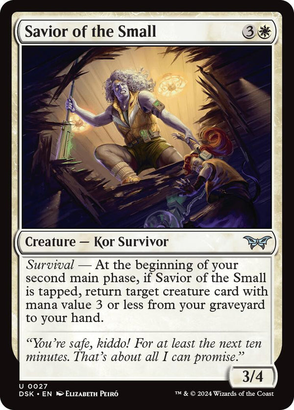 Savior of the Small [DSK - 27] - Cartes Sportives Rive Sud