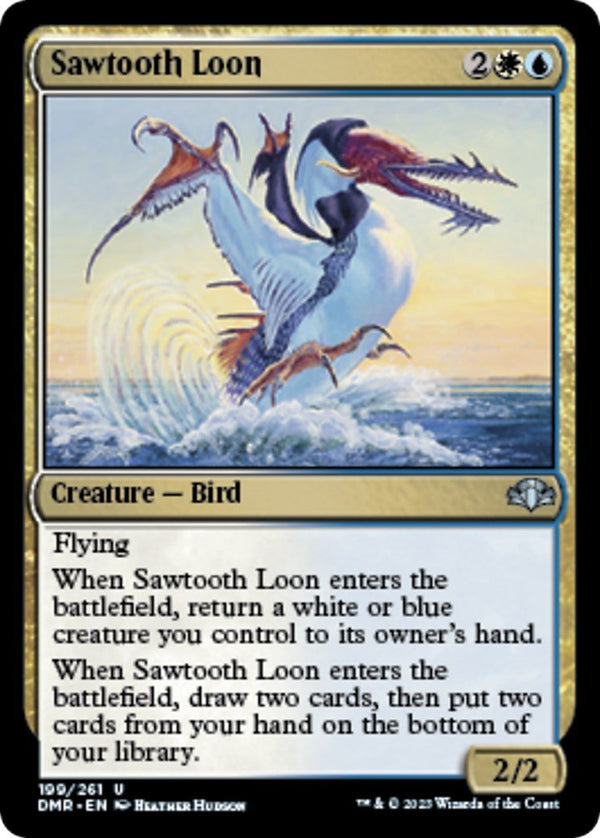 Sawtooth Loon [DMR - 199] - Cartes Sportives Rive Sud