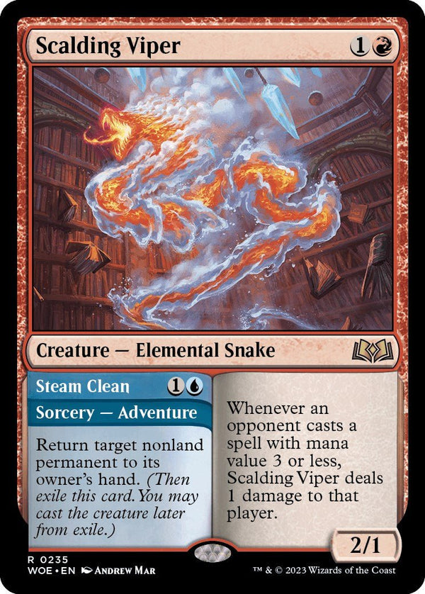 Scalding Viper [WOE - 235] - Cartes Sportives Rive Sud