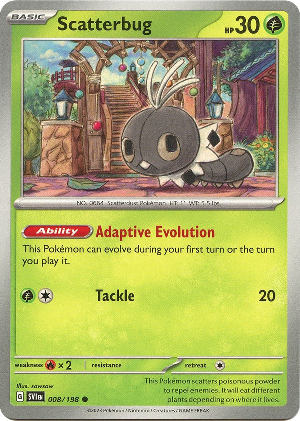 Scatterbug [SV1 - 008] - Cartes Sportives Rive Sud