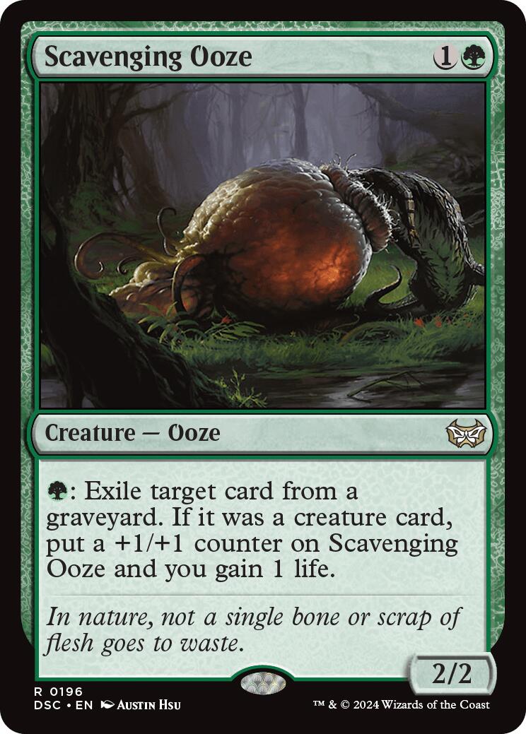 Scavenging Ooze [DSC - 196] - Cartes Sportives Rive Sud