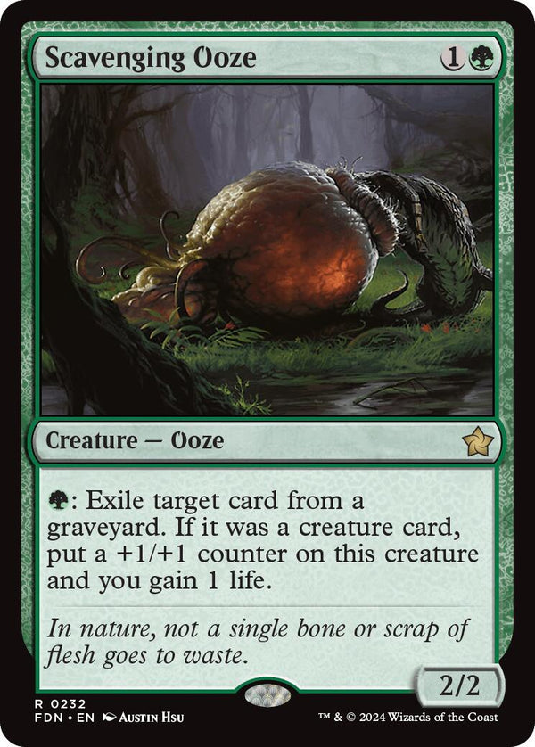 Scavenging Ooze [FDN - 232] - Cartes Sportives Rive Sud