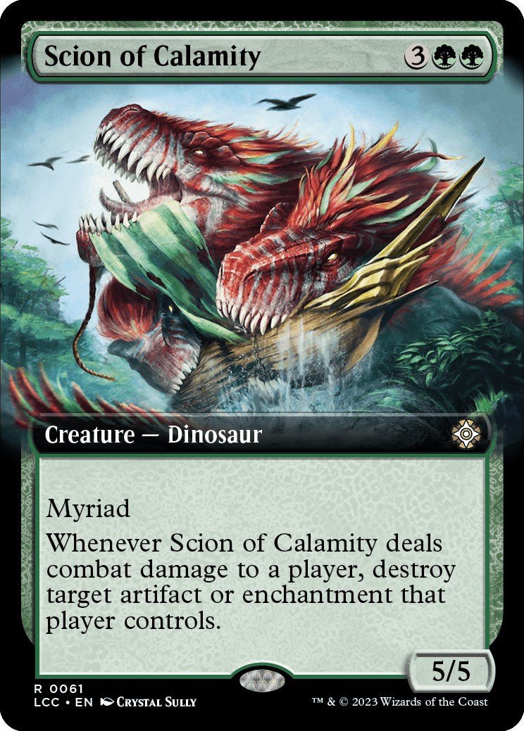 Scion of Calamity (Extended Art) [LCC - 61] - Cartes Sportives Rive Sud