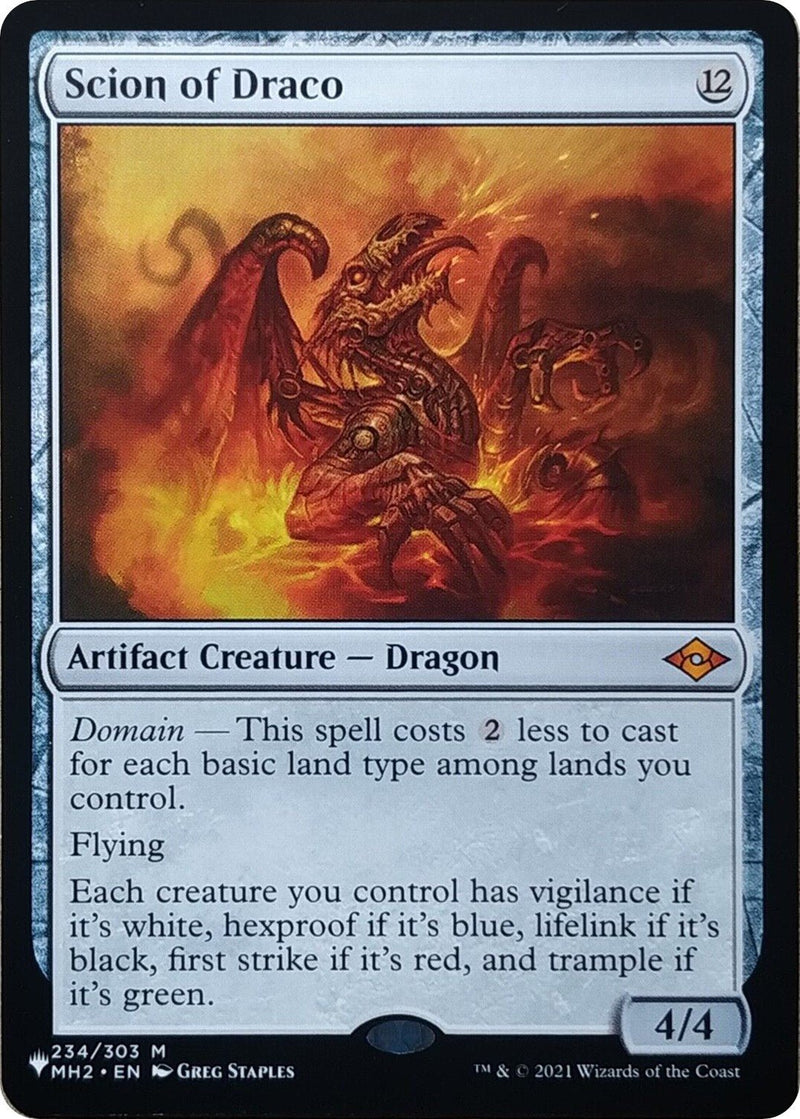 Scion of Draco [LIST - 234/303] - Cartes Sportives Rive Sud