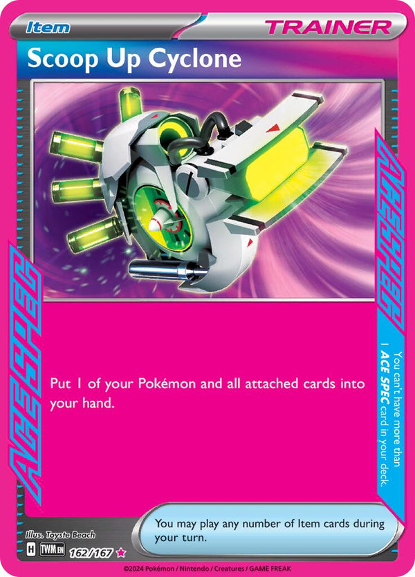 Scoop Up Cyclone [TWM - 162/167] - Cartes Sportives Rive Sud