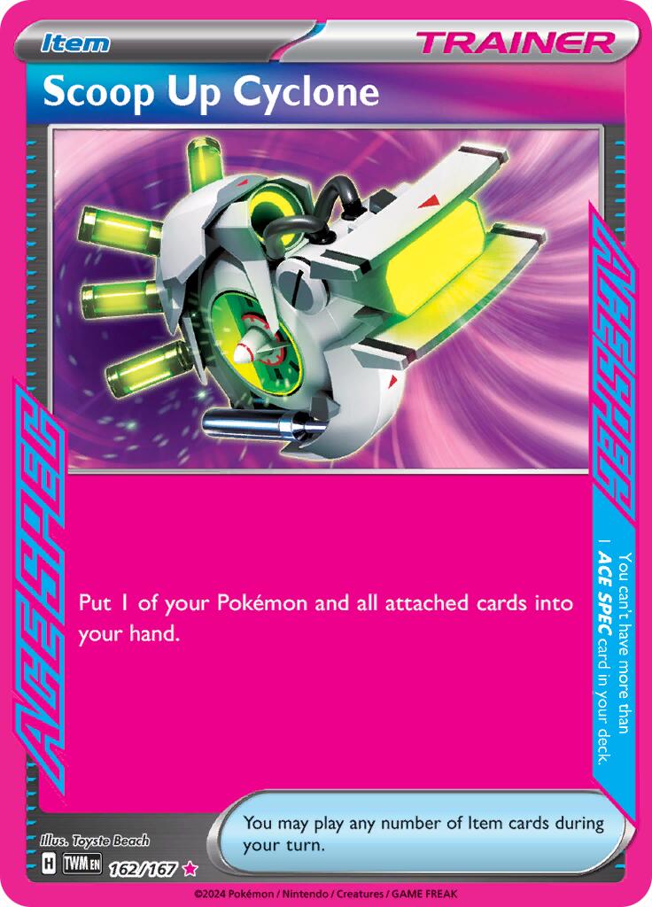 Scoop Up Cyclone [TWM - 162/167] - Cartes Sportives Rive Sud
