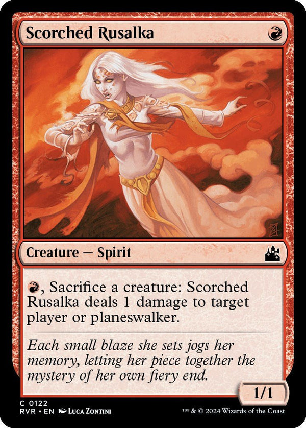 Scorched Rusalka [RVR - 122] - Cartes Sportives Rive Sud