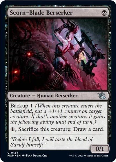 Scorn - Blade Berserker [MOM - 124] - Cartes Sportives Rive Sud