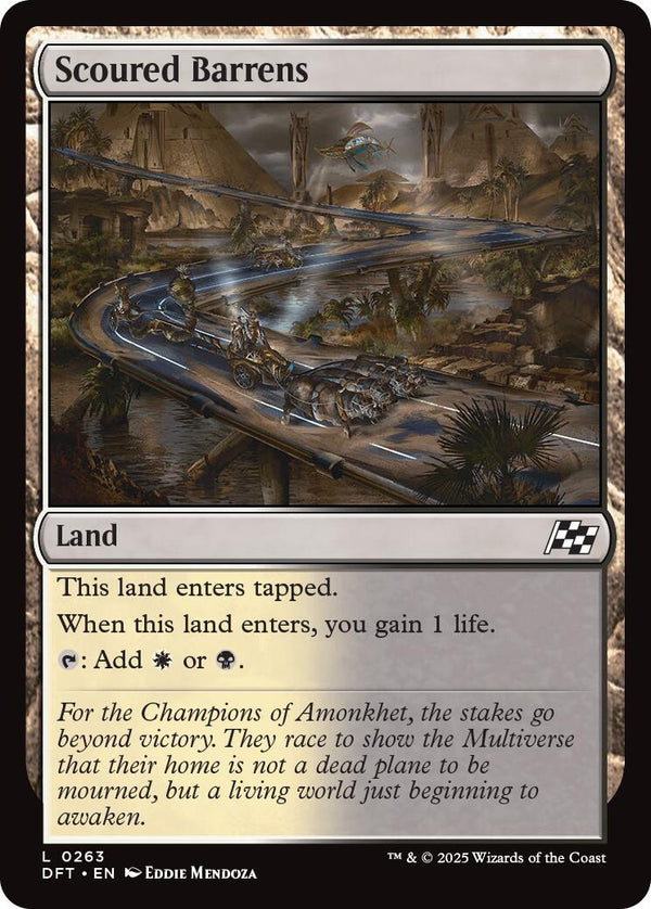 Scoured Barrens [DFT - 263] - Cartes Sportives Rive Sud