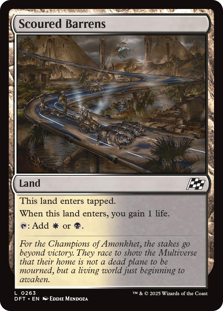 Scoured Barrens [DFT - 263] - Cartes Sportives Rive Sud