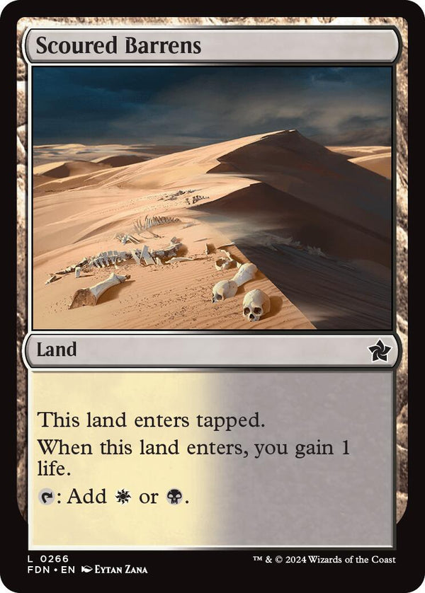 Scoured Barrens [FDN - 266] - Cartes Sportives Rive Sud
