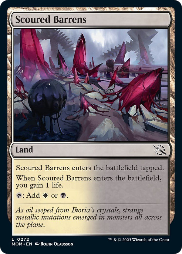 Scoured Barrens [MOM - 272] - Cartes Sportives Rive Sud
