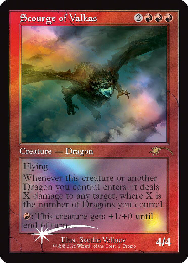 Scourge of Valkas (Retro Frame) [SLD - 2] - Cartes Sportives Rive Sud