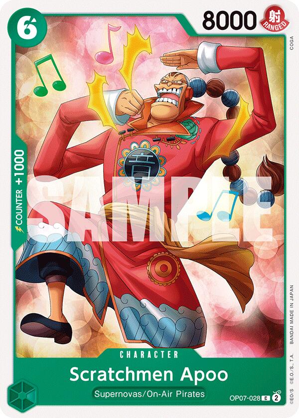 Scratchmen Apoo [OP07 - OP07 - 028] - Cartes Sportives Rive Sud
