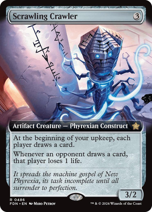 Scrawling Crawler (Extended Art) [FDN - 486] - Cartes Sportives Rive Sud