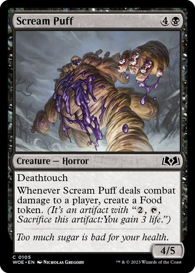 Scream Puff [WOE - 105] - Cartes Sportives Rive Sud