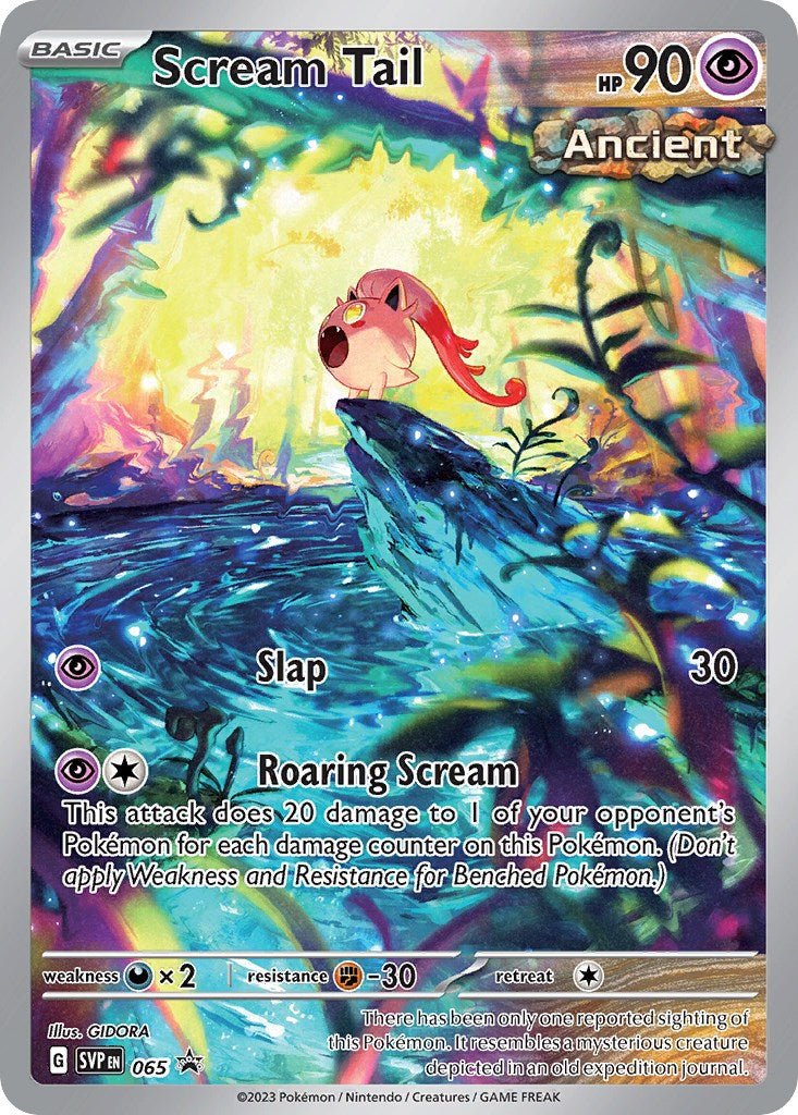 Scream Tail - 065 [SVP - 065] - Cartes Sportives Rive Sud
