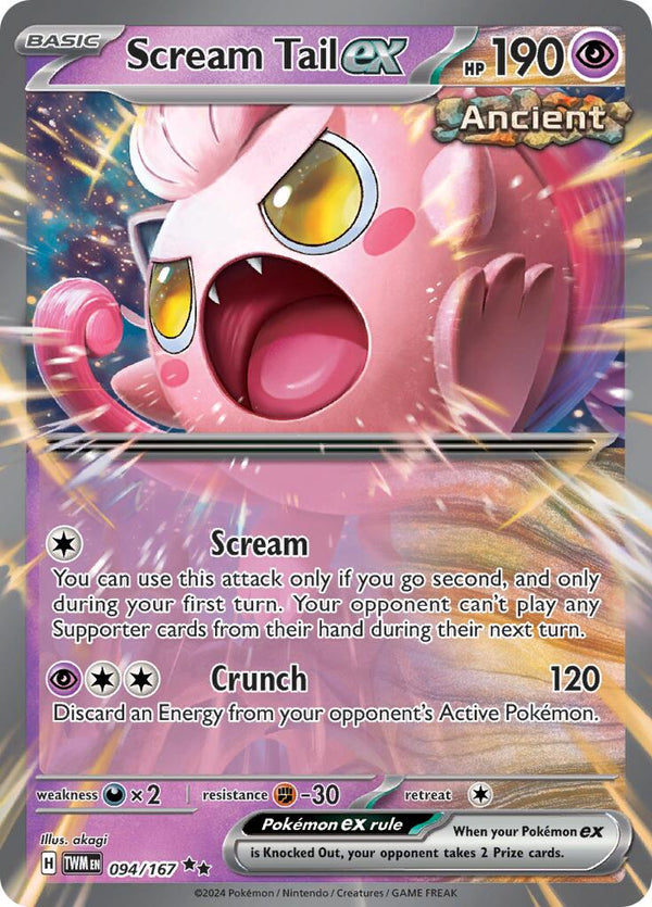 Scream Tail ex - 094/167 [TWM - 094/167] - Cartes Sportives Rive Sud