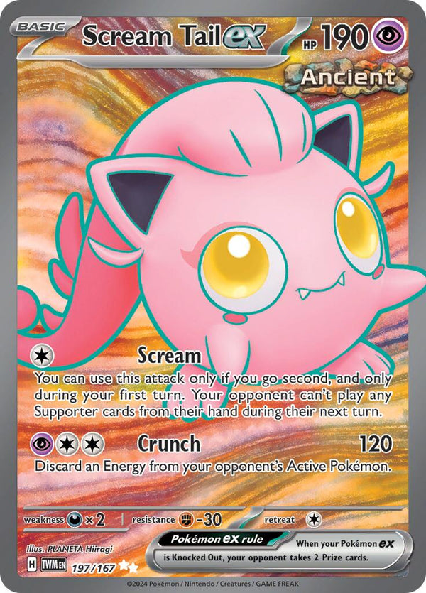 Scream Tail ex - 197/167 [TWM - 197/167] - Cartes Sportives Rive Sud