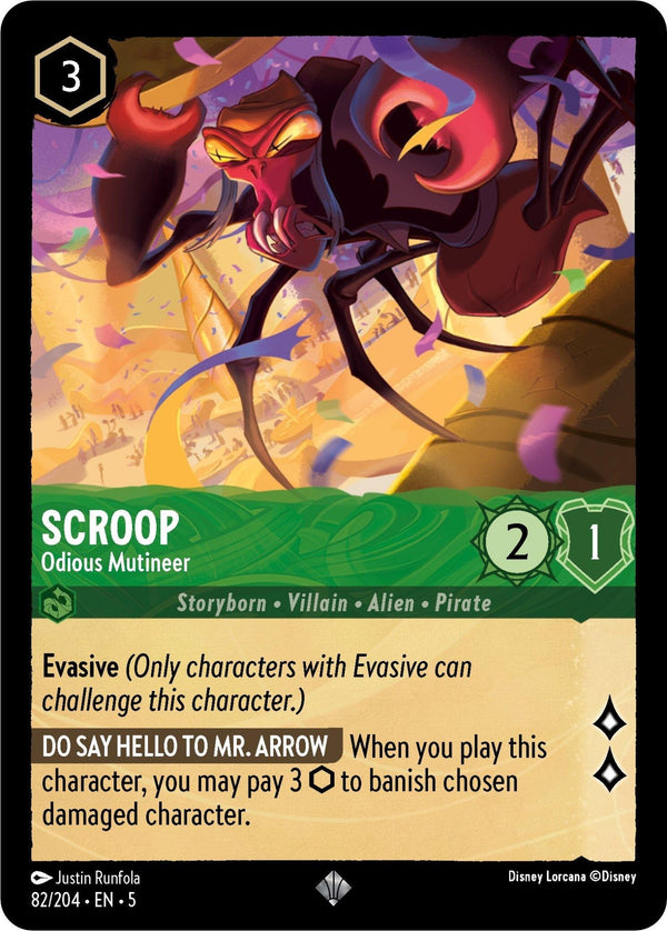Scroop - Odious Mutineer [5 - 82/204] - Cartes Sportives Rive Sud