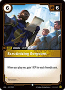 Scrutinizing Sergeant [UNL - 157/219] - Cartes Sportives Rive Sud