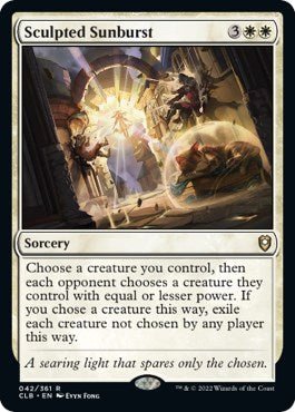 Sculpted Sunburst [CLB - 42] - Cartes Sportives Rive Sud