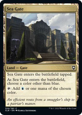 Sea Gate [CLB - 359] - Cartes Sportives Rive Sud