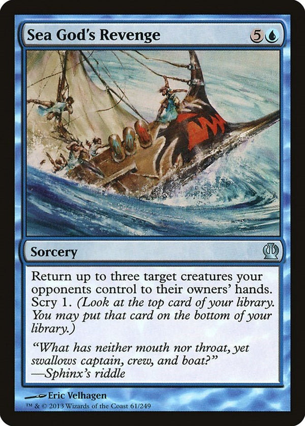Sea God's Revenge [THS - 61] - Cartes Sportives Rive Sud